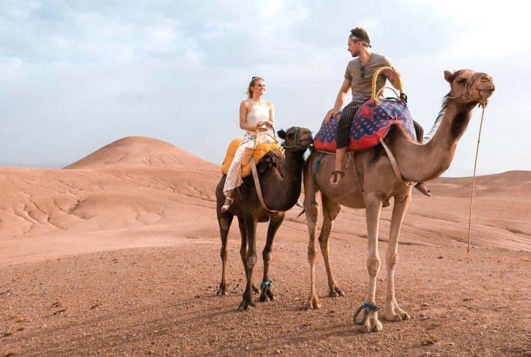 Camel Ride in Agafay Desert & Oasis